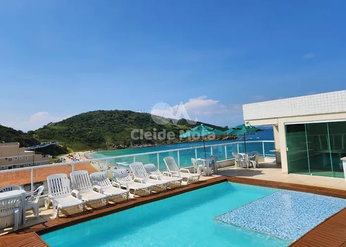 Frente Mar! 3 Quartos Com Ar, 2 Vagas E Lazer Incrivel Com Piscina E Churrasqueira